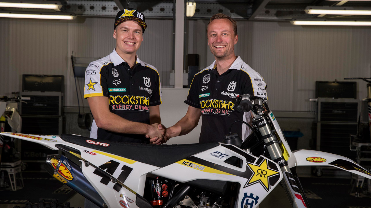 Pauls Jonass, con Husqvarna Factory en MXGP 2019