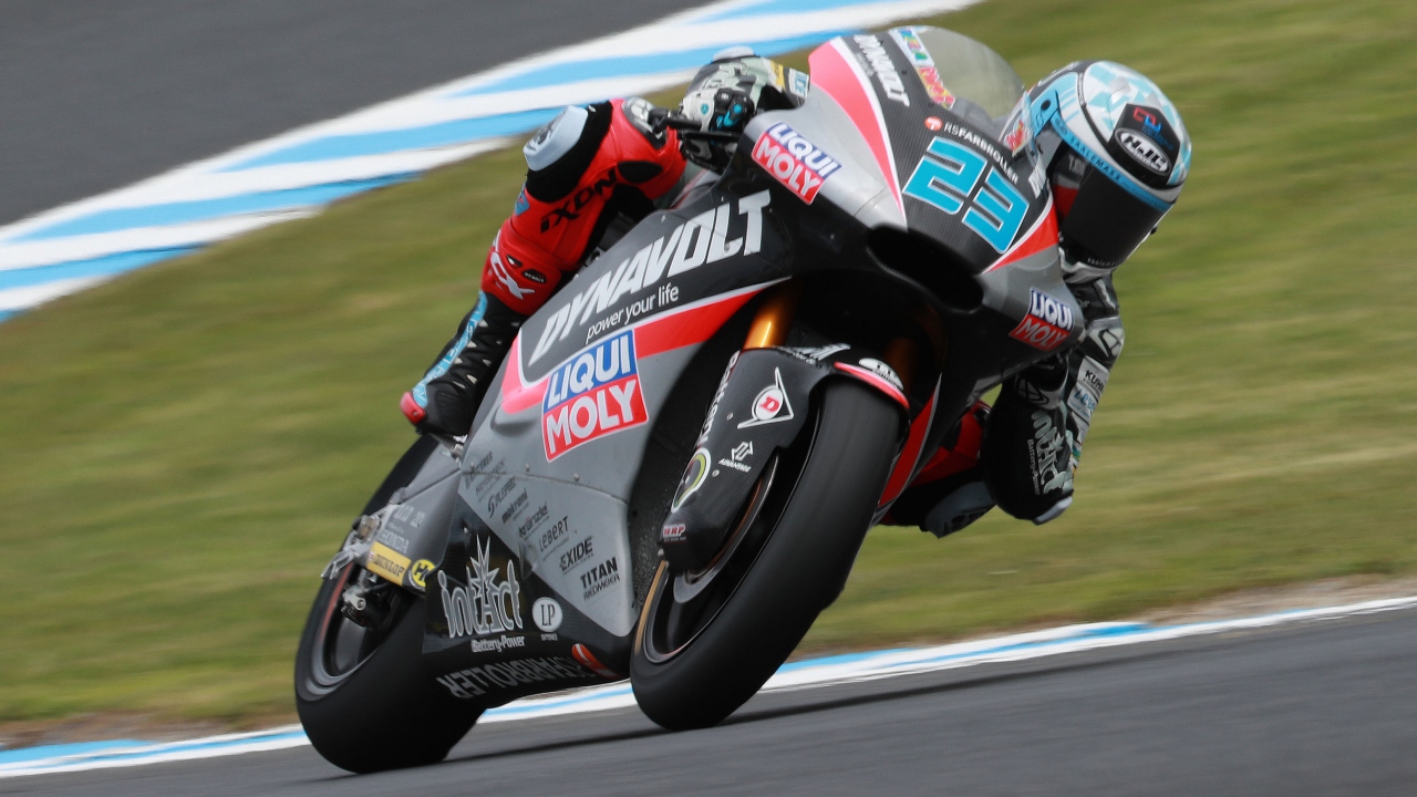 Mattia Pasini hace la pole de Moto2 en Australia en un mal día de los candidatos al título