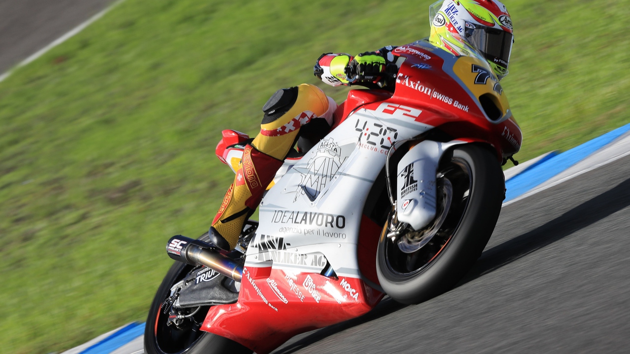 Steven Odendaal evita que MV Agusta lidere Moto2 en un día húmedo en Jerez