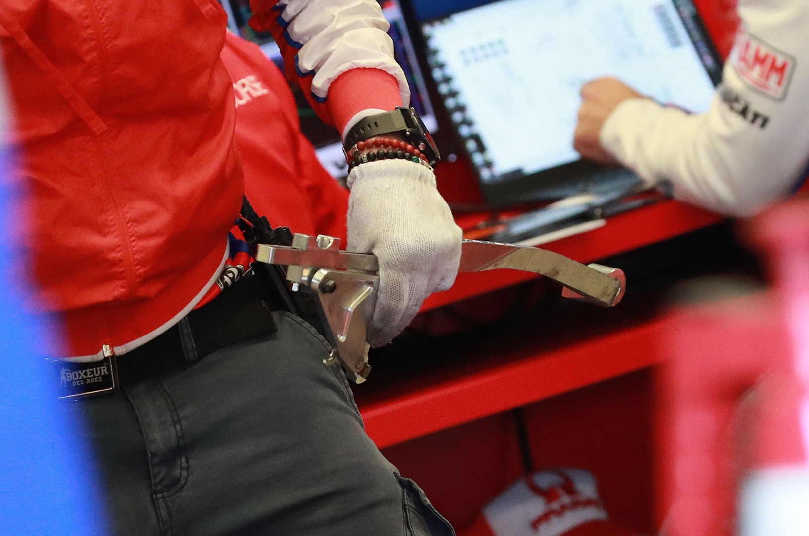 El "torque arm" de Ducati