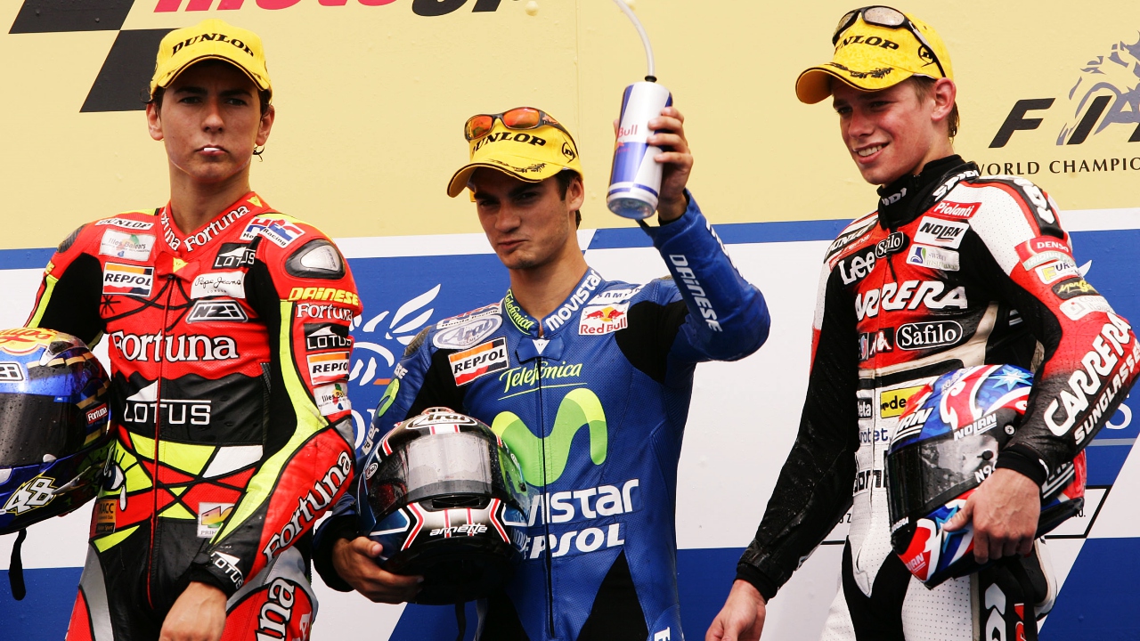 Dani Pedrosa, números de leyenda