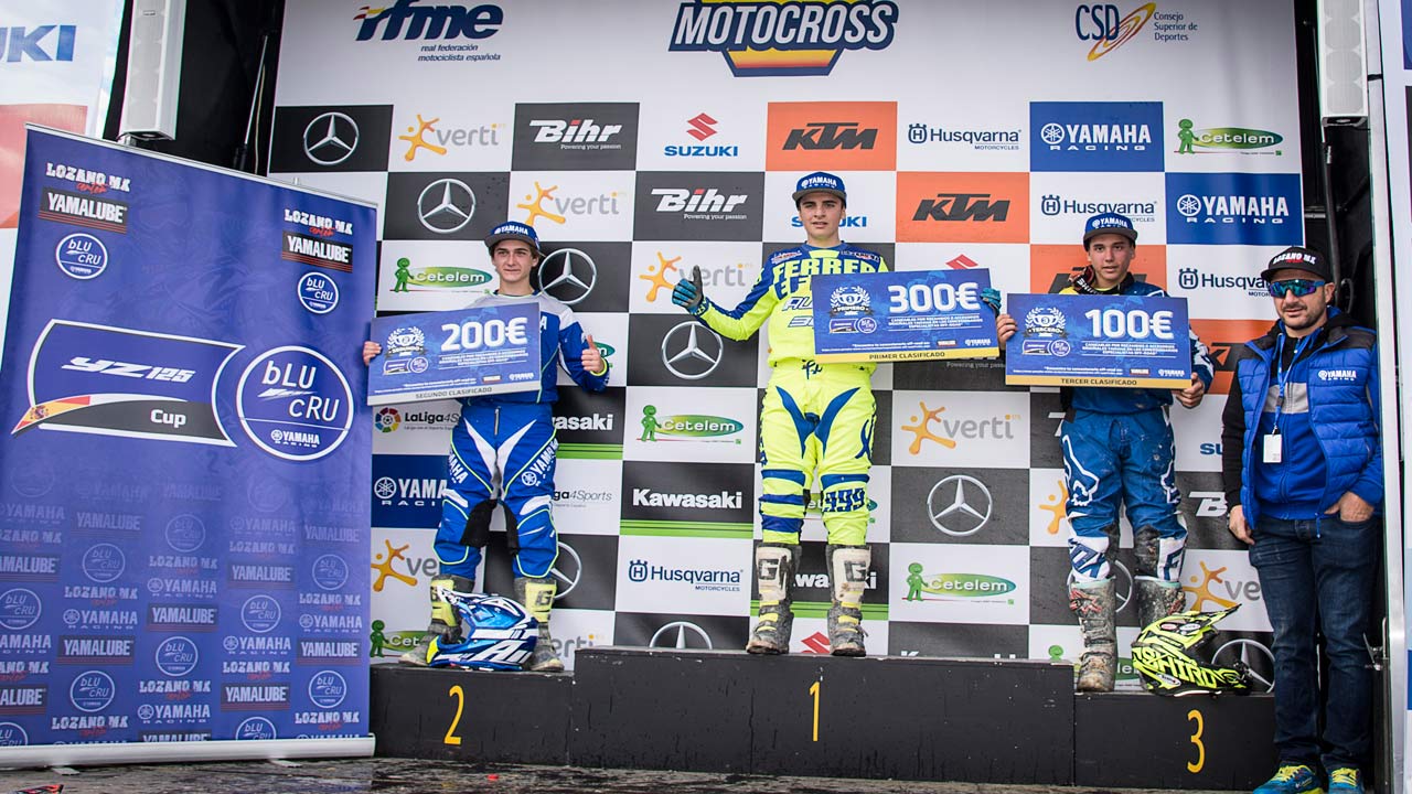 Gran éxito en la tercera edición de la YZ 125 bLU cRU Cup 2018