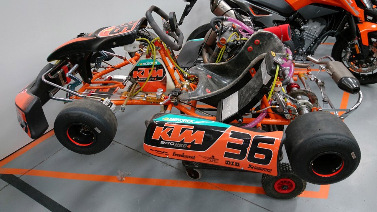 KTM lanza su gama de karts
