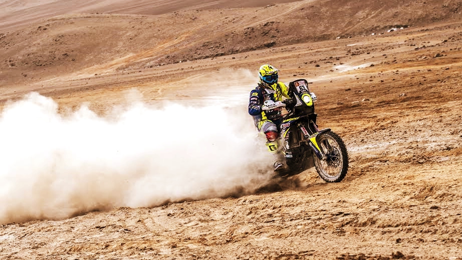 Dakar 2019: Lorenzo Santolino tiene la vértebra C6 fisurada y seis costillas rotas