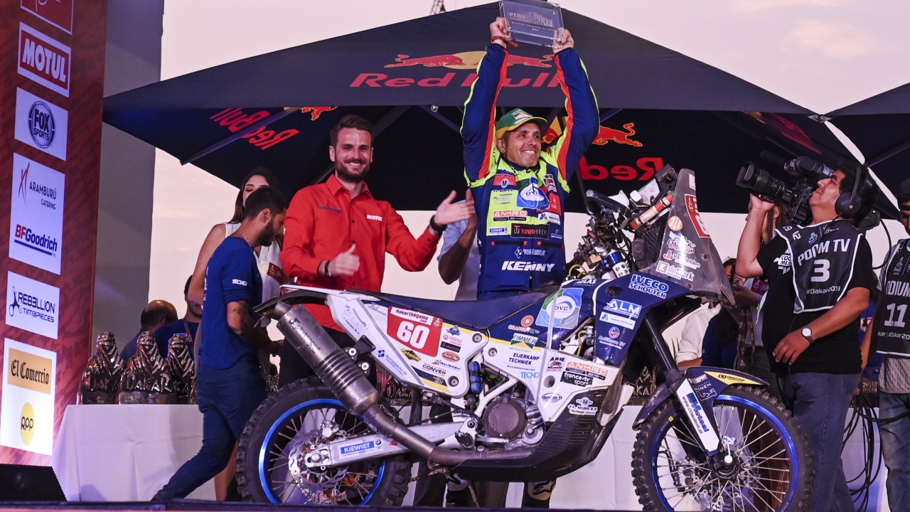 Dakar 2019: Edwin Straver, Ross Branch y Maurizio Gerini, los otros ganadores