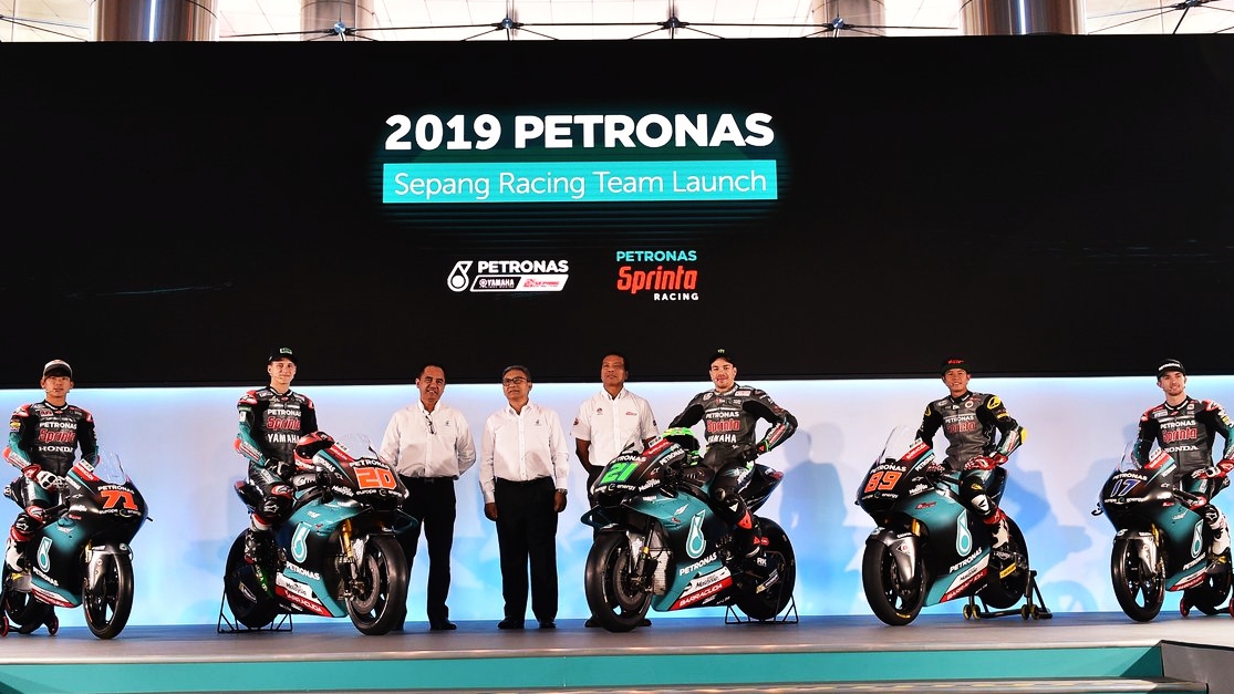 El Petronas Yamaha SRT presenta las M1 de Franco Morbidelli y Fabio Quartararo para MotoGP 2019