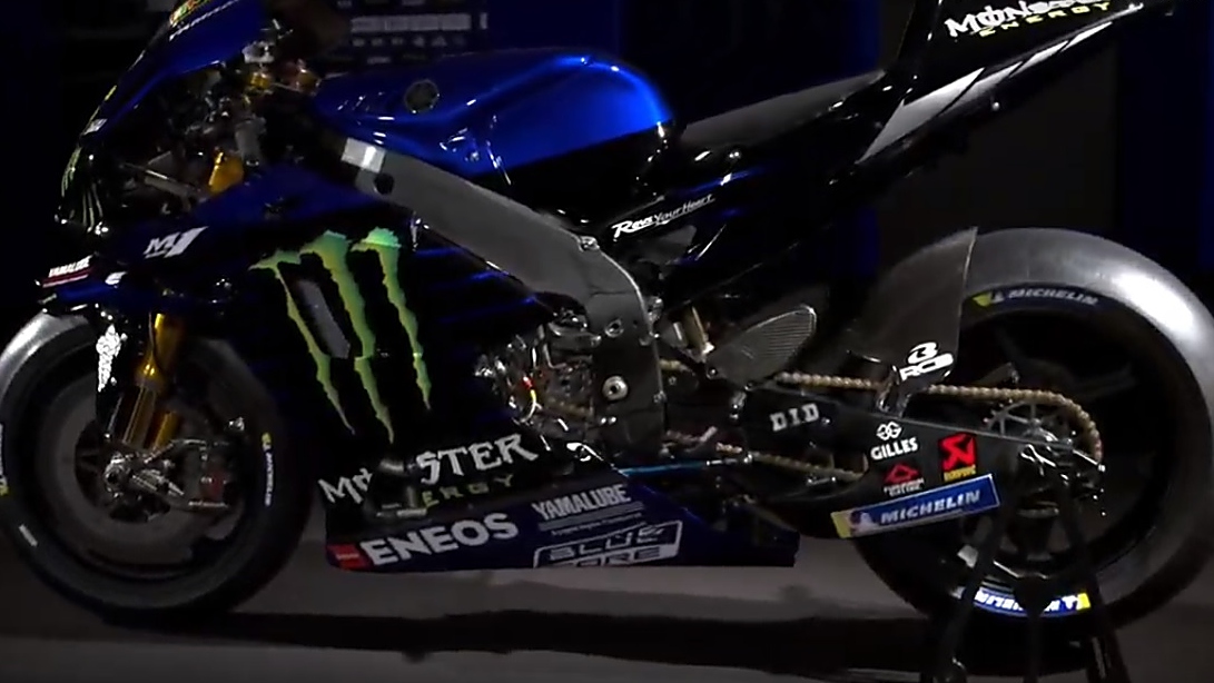 La Yamaha YZR-M1 de Valentino Rossi y Maverick Viñales pasa al negro en MotoGP 2019