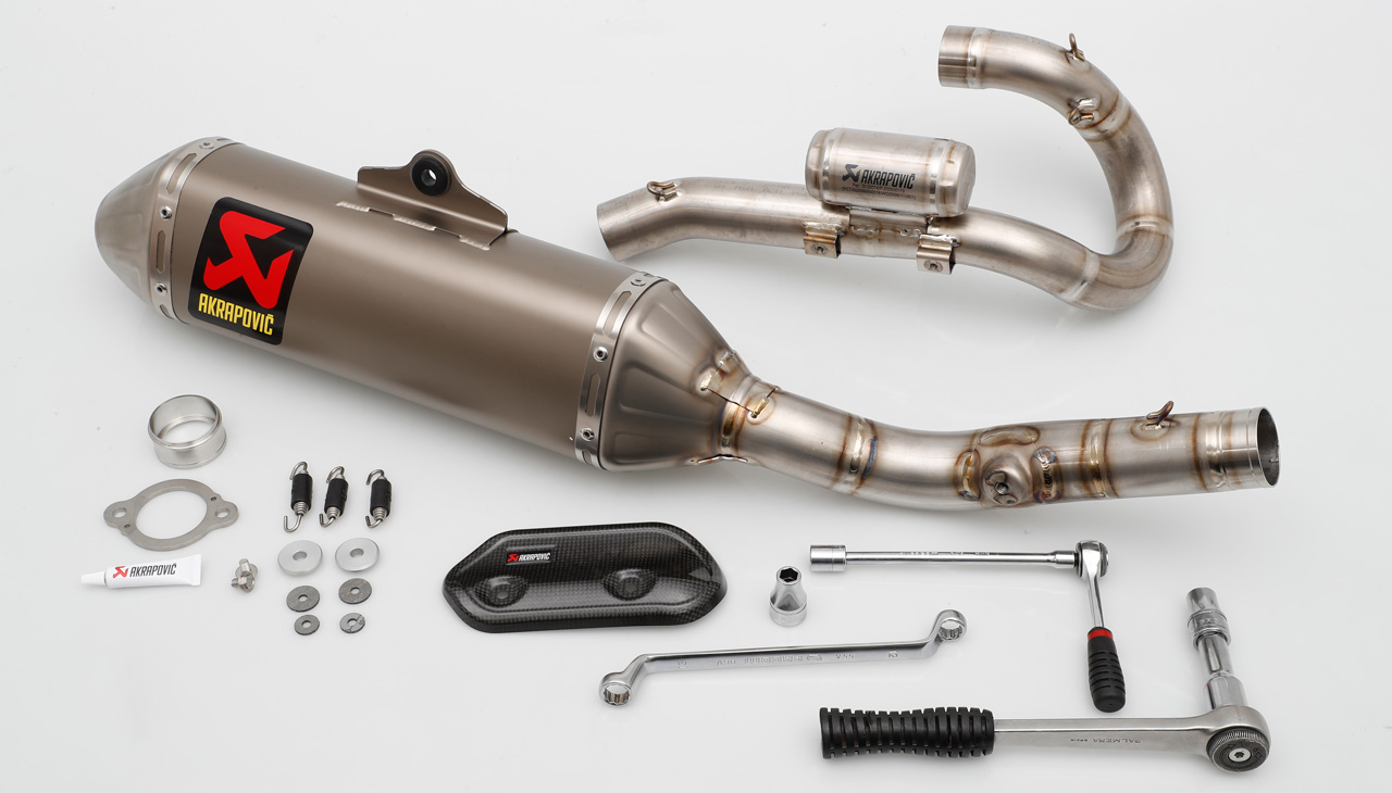 Akrapovic Evolution para KX 450 2019, prueba de producto