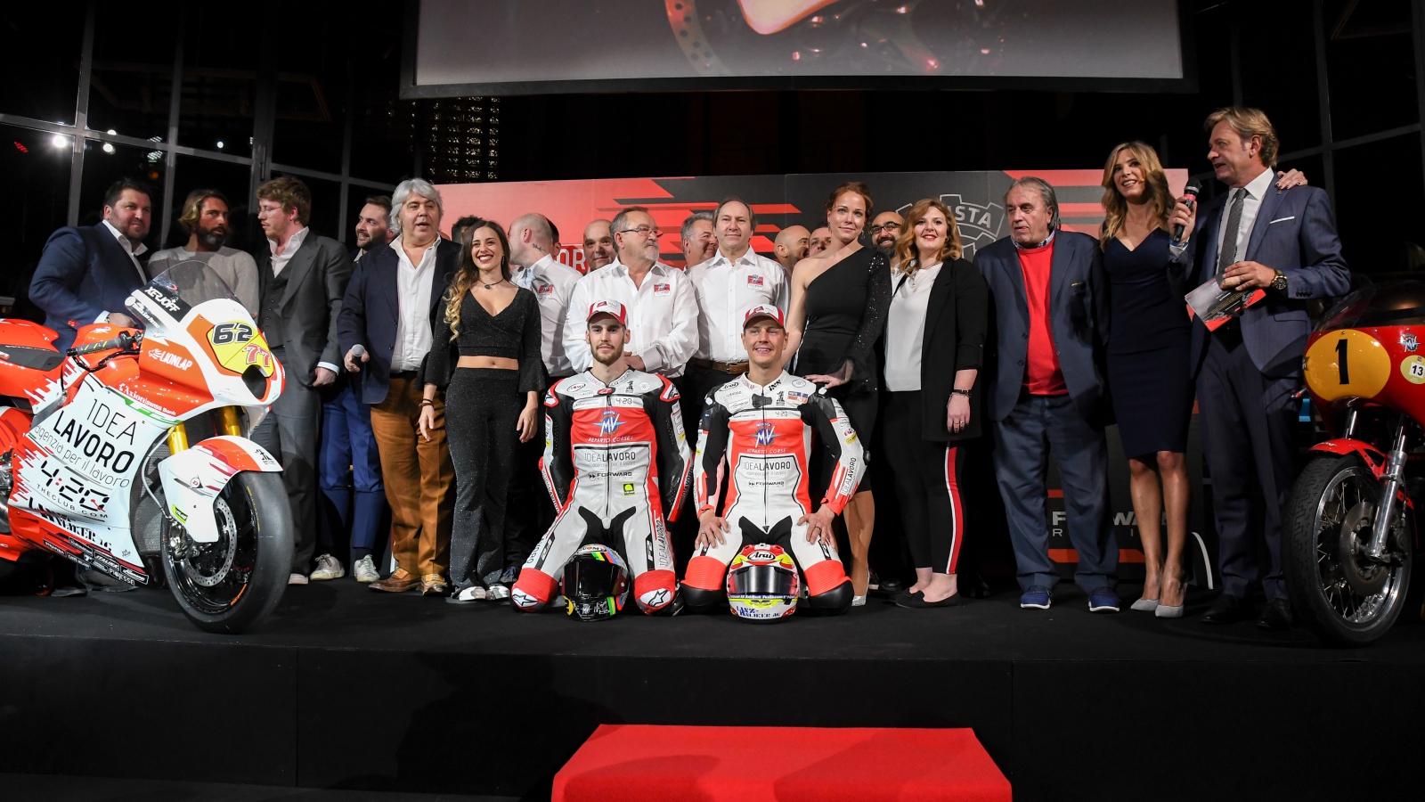 MV Agusta enseña la moto con la que vuelve al Mundial en 2019 tras 42 años