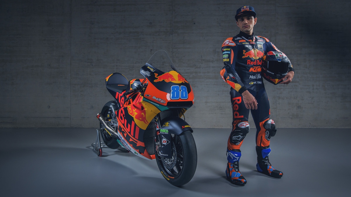KTM y Red Bull enseñan los dos colores de su proyecto para MotoGP 2019