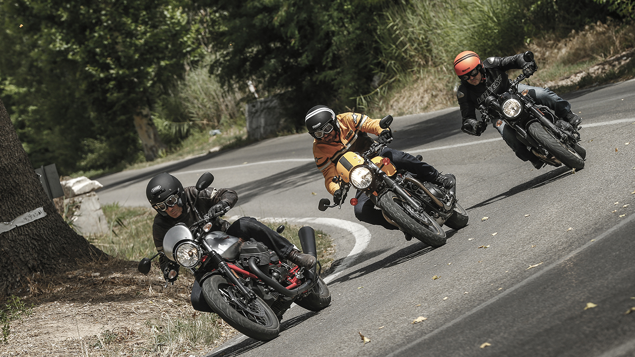 Comparativa Cafe Racer, Ducati Scrambler Café Racer vs Moto Guzzi V7 III Racer vs Triumph Street Cup