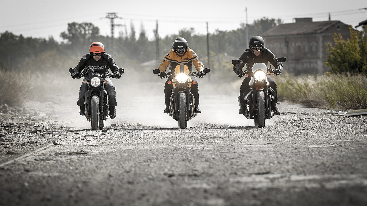 Comparativa Cafe Racer, Ducati Scrambler Café Racer vs Moto Guzzi V7 III Racer vs Triumph Street Cup