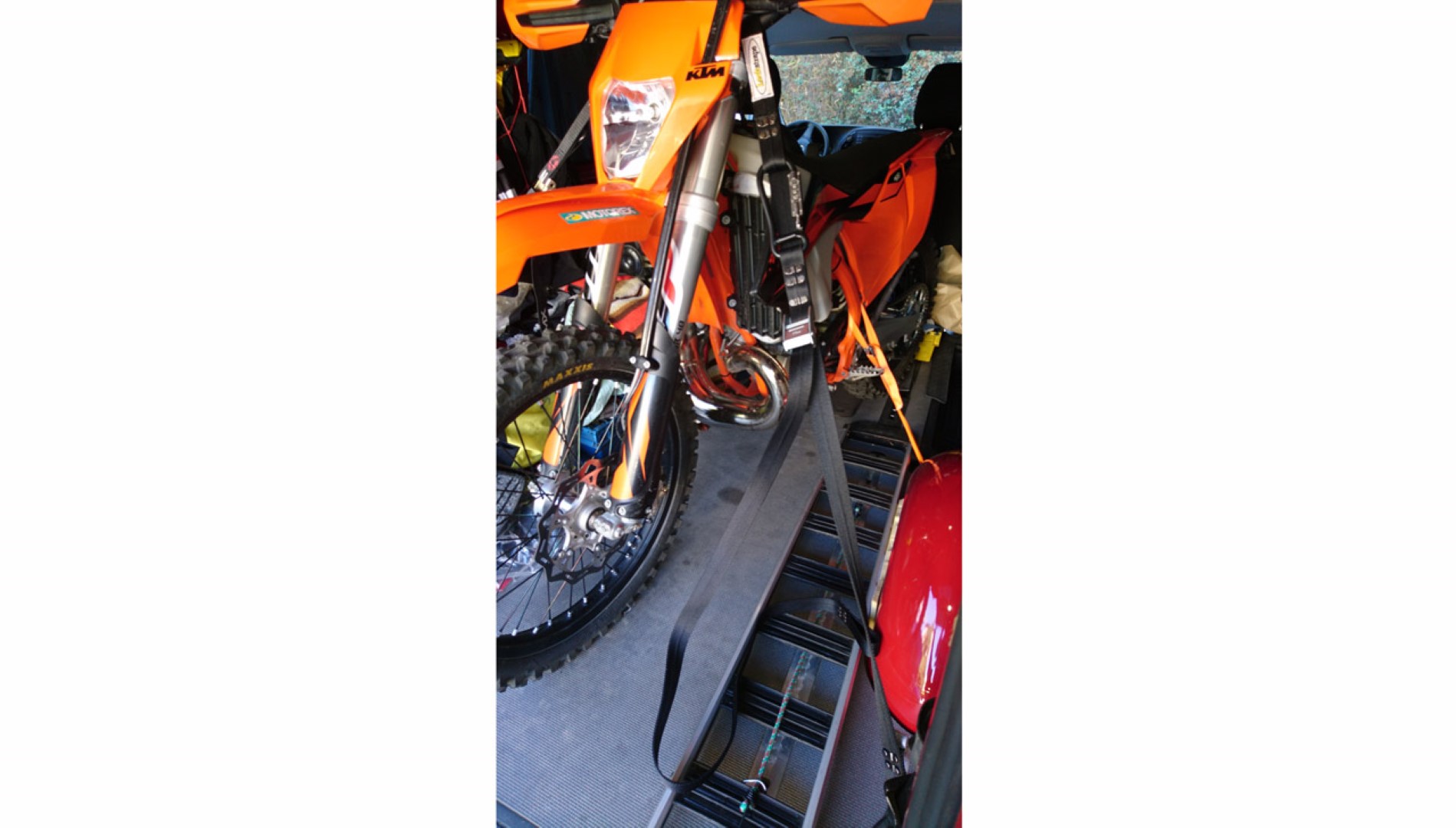Cincha antirrobo Lockstraps, prueba de producto