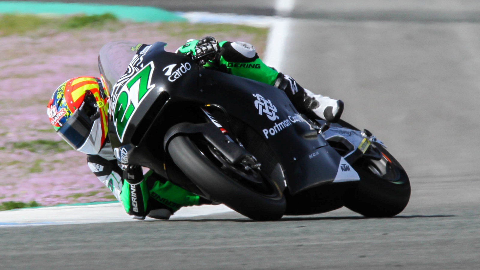 Luca Marini comanda el primer día de test de Moto2 en Jerez seguido de Iker Lecuona