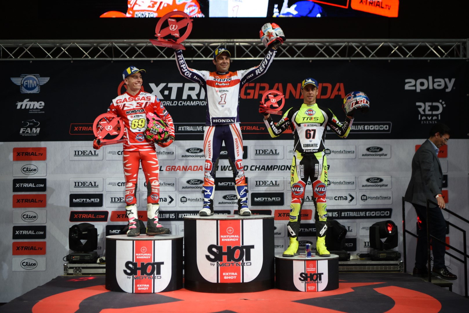 Toni Bou consigue una nueva victoria en el X-Trial de Granada 