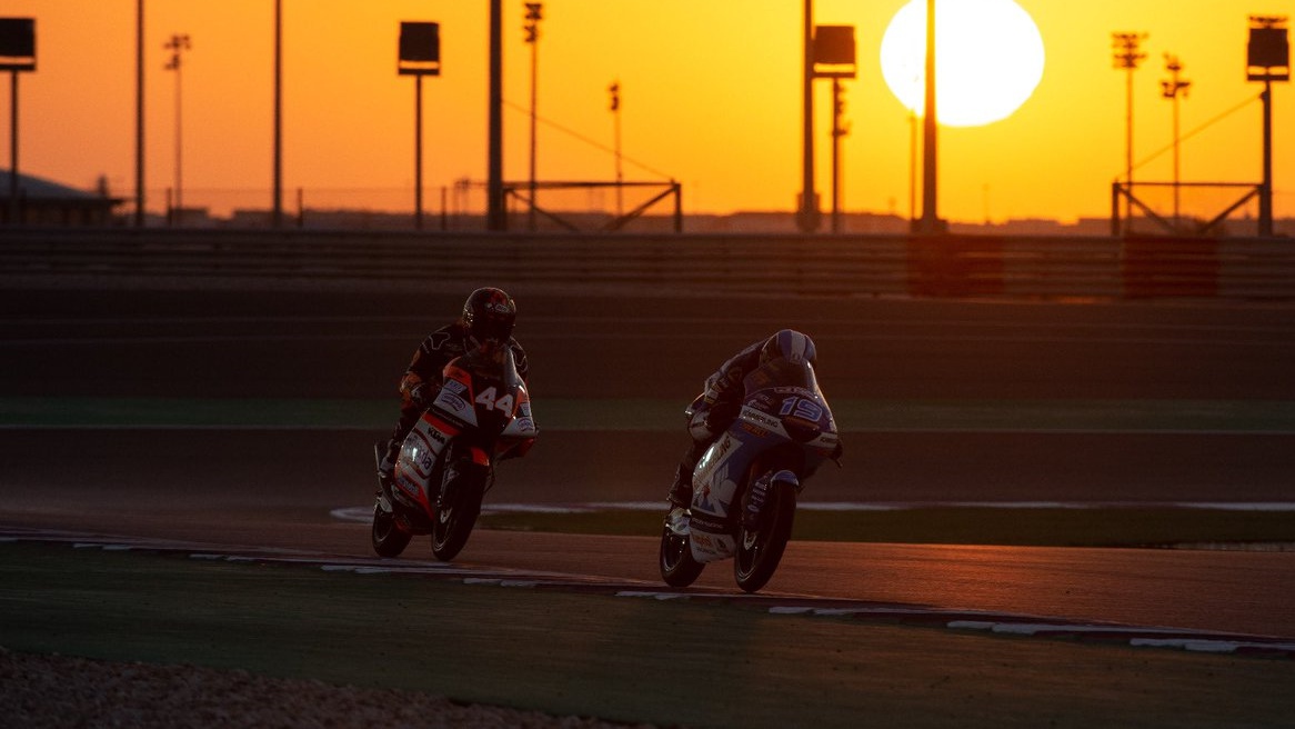 Romano Fenati lidera todas las sesiones el segundo día de test de Moto3 2019 en Qatar