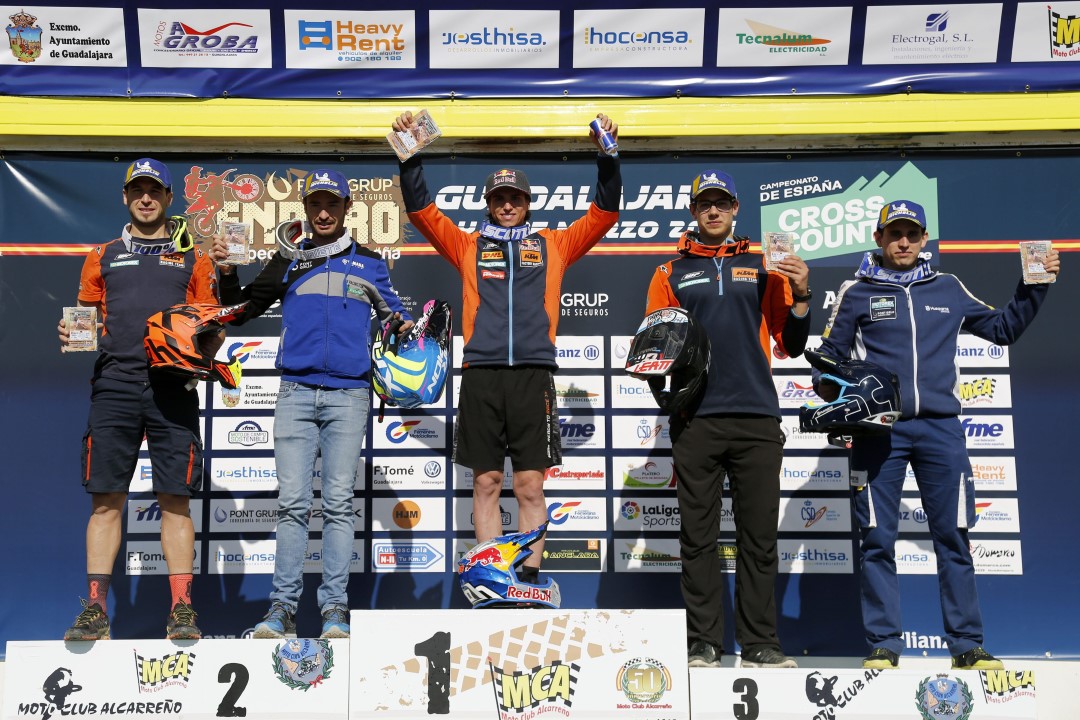 Josep García arrasa en el inicio del Campeonato de España de Enduro