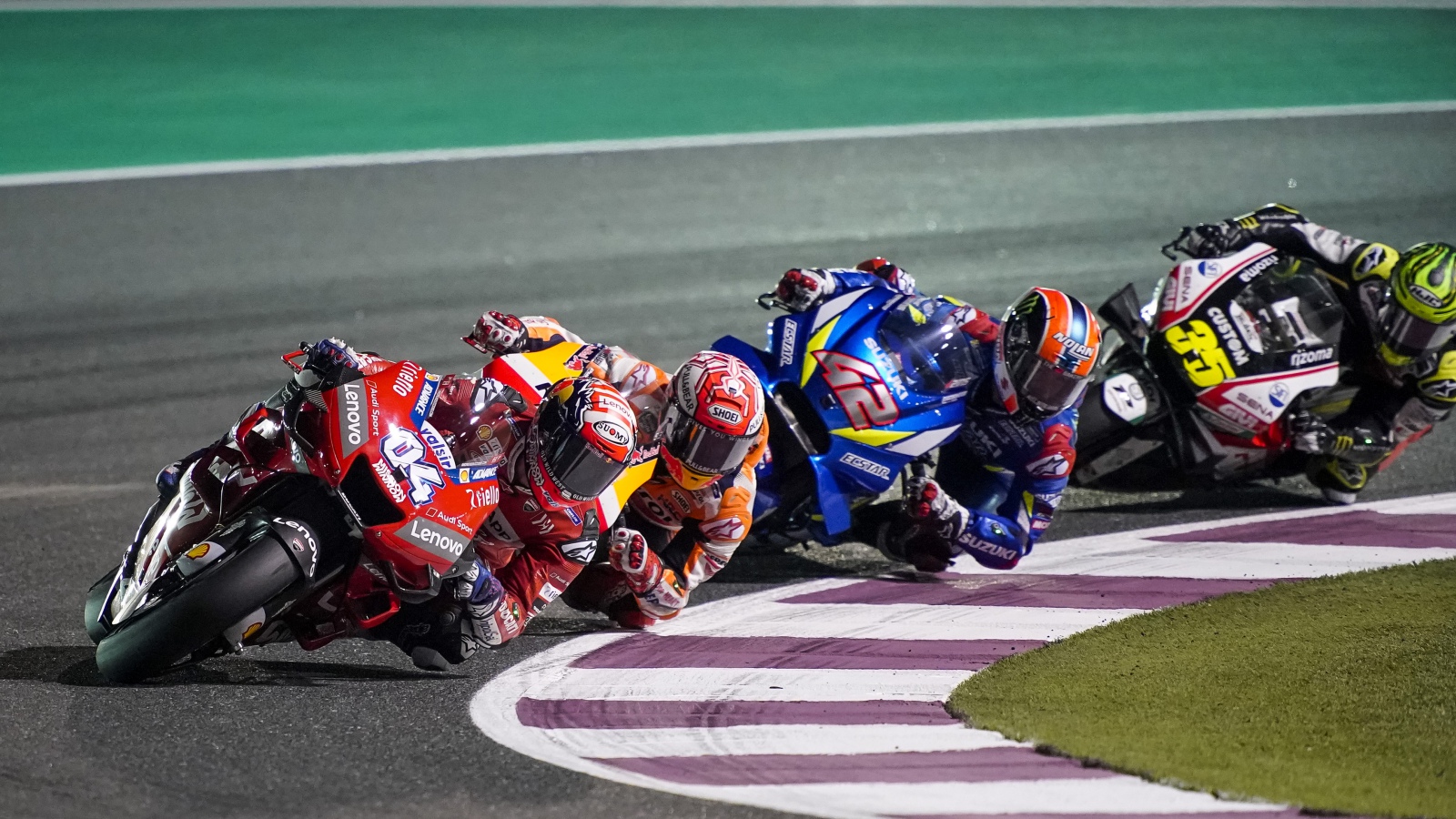 Andrea Dovizioso: “Marc siempre lo intenta, pero hemos hecho una última vuelta perfecta