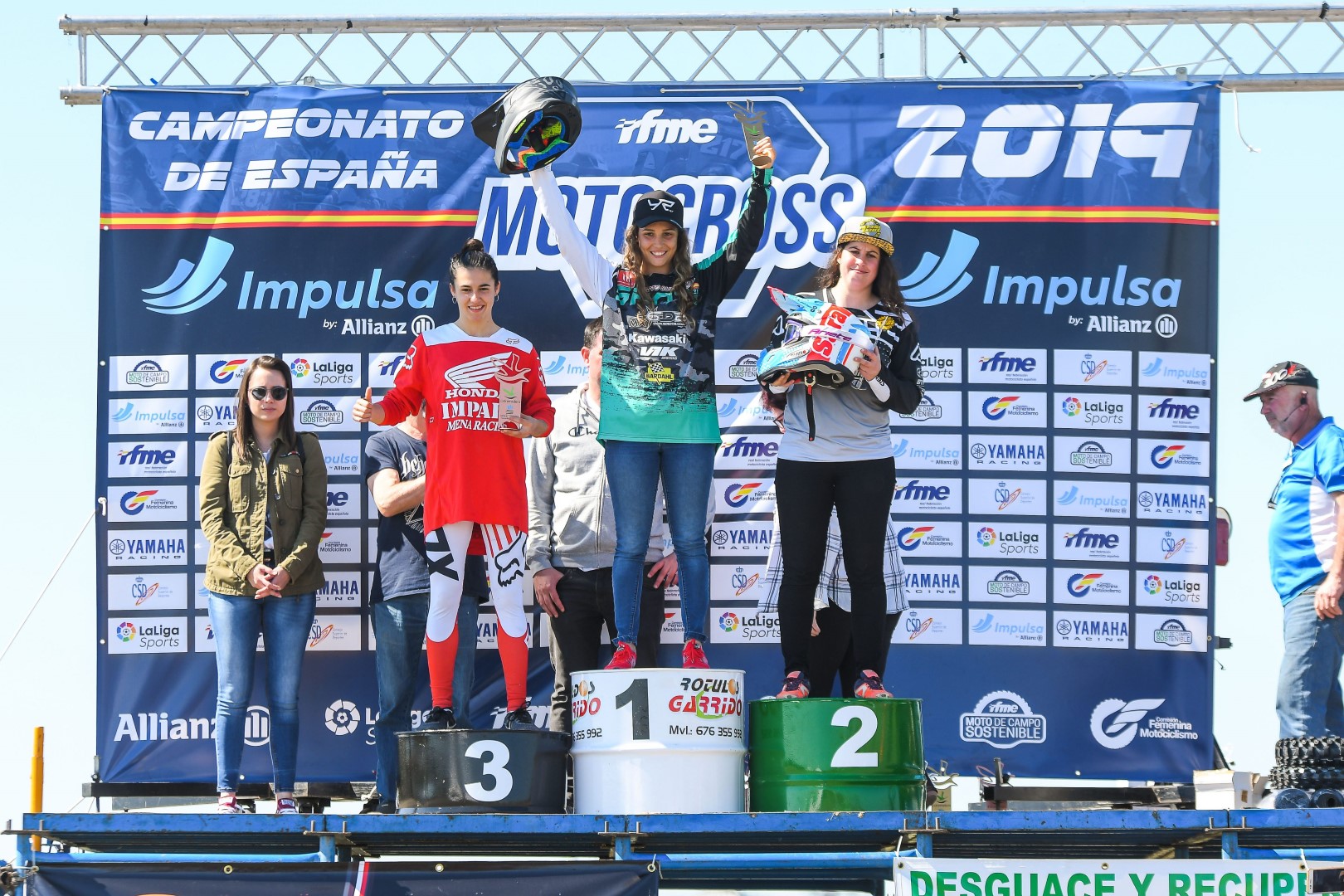 Martínez, Seisdedos, Cañadas y Pérez logran la victoria en el Motocross de Miajadas