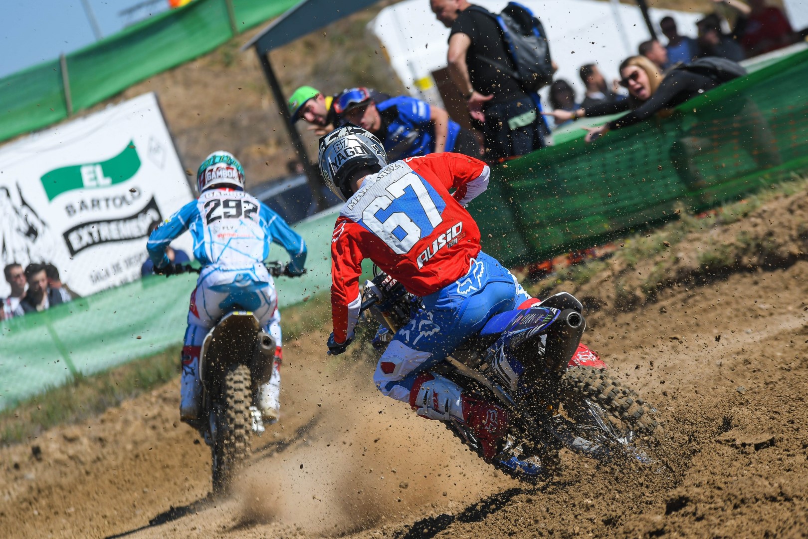 Martínez, Seisdedos, Cañadas y Pérez logran la victoria en el Motocross de Miajadas
