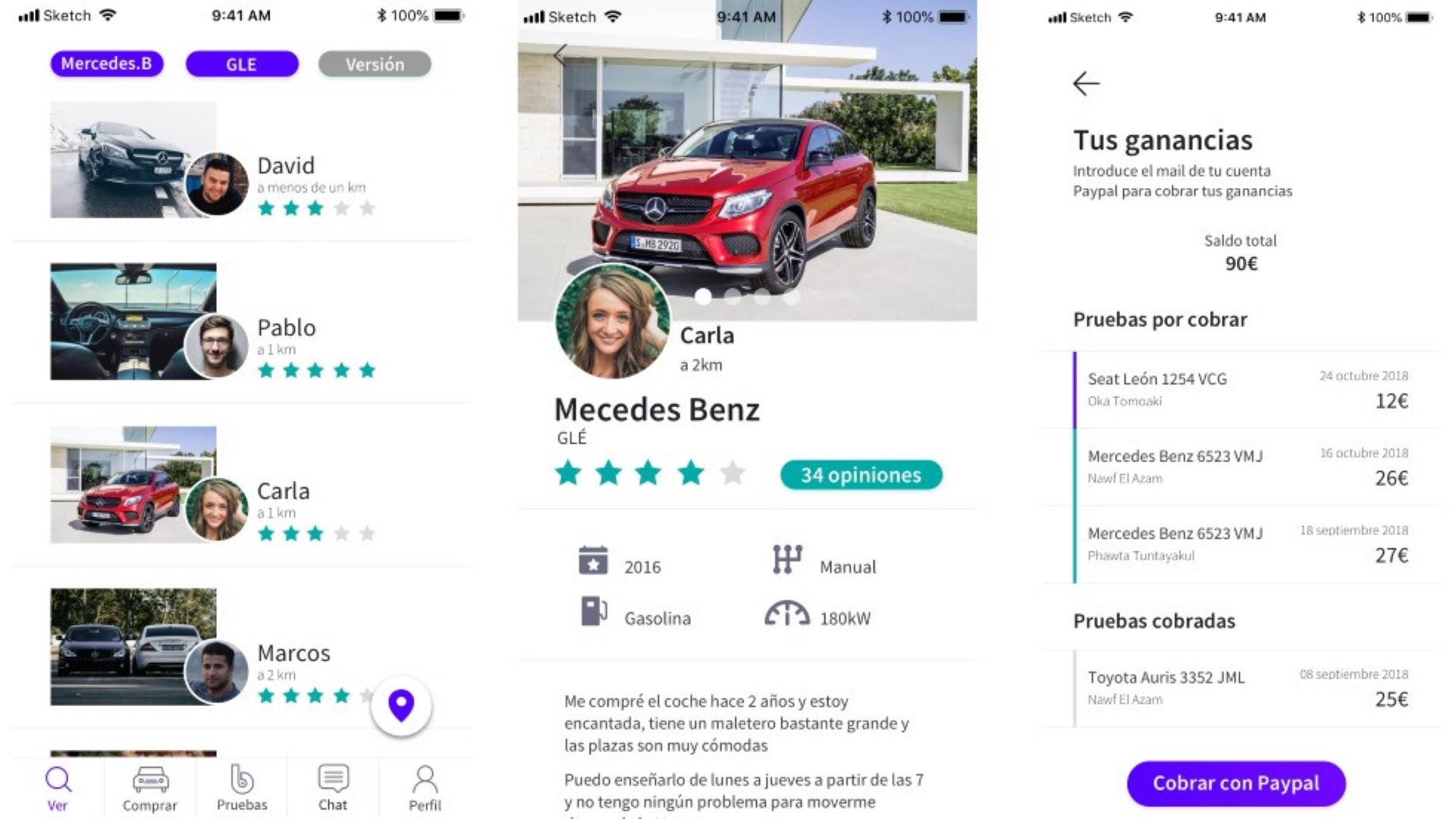 Bemycar: gana dinero por enseñar tu coche