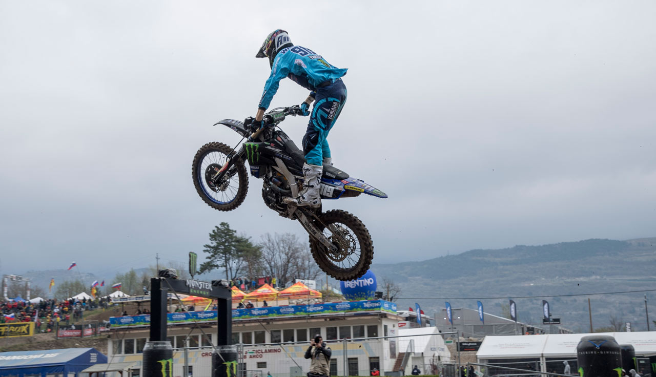 Jorge Prado, intratable en Trentino