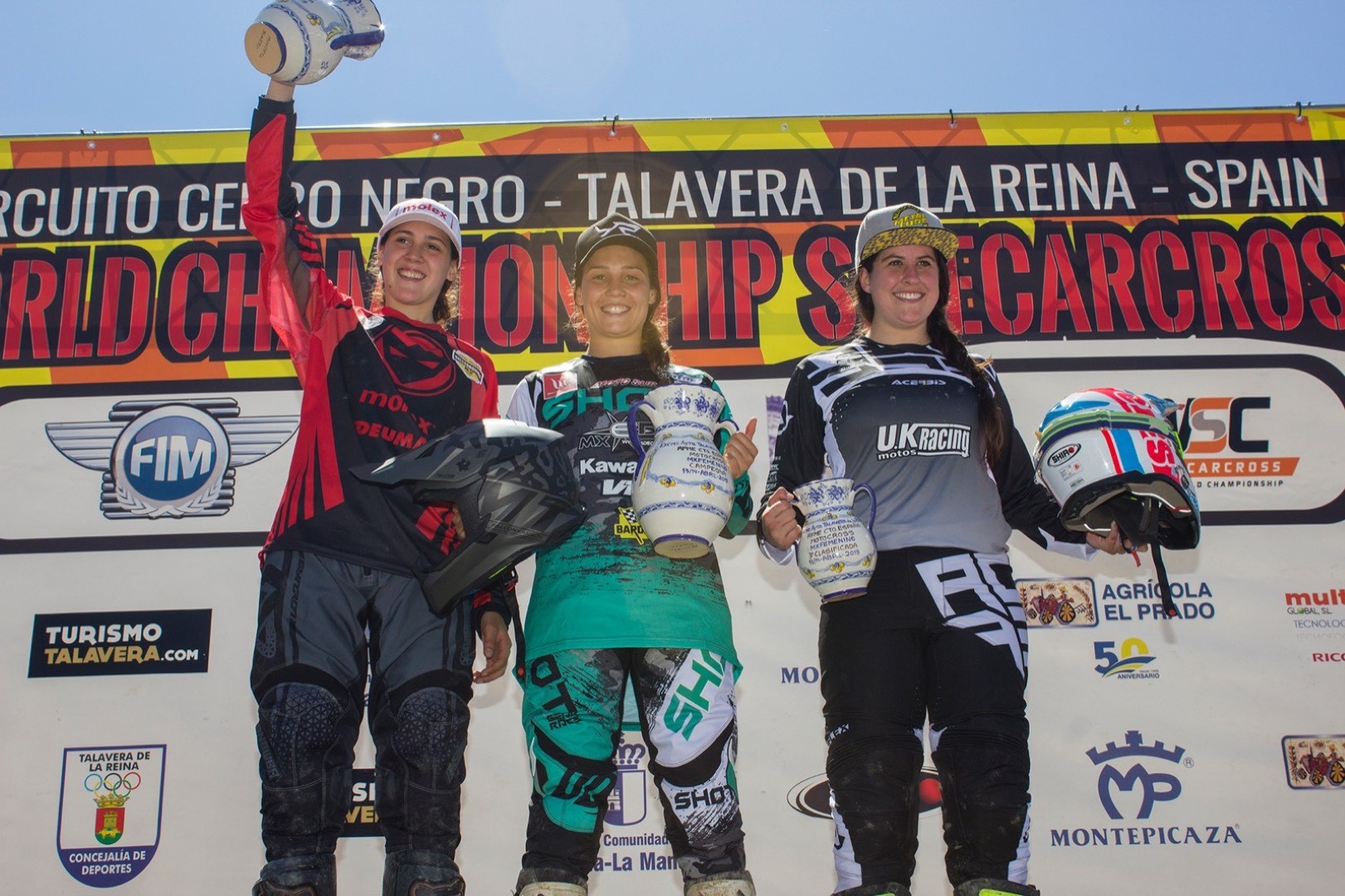 Los másters y las féminas, protagonistas en el MX de Talavera