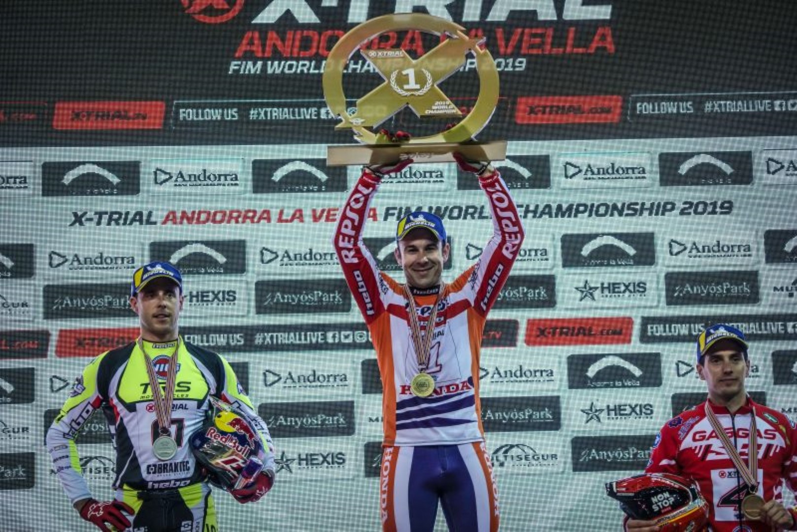 Toni Bou cierra la temporada de X-Trial ganando en Andorra