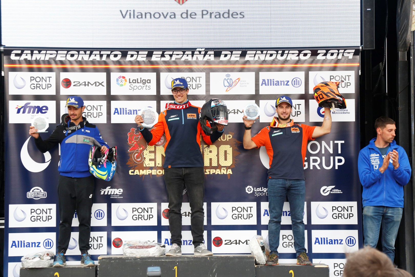 Victoria de Enric Francisco en el nacional de enduro en Tarragona
