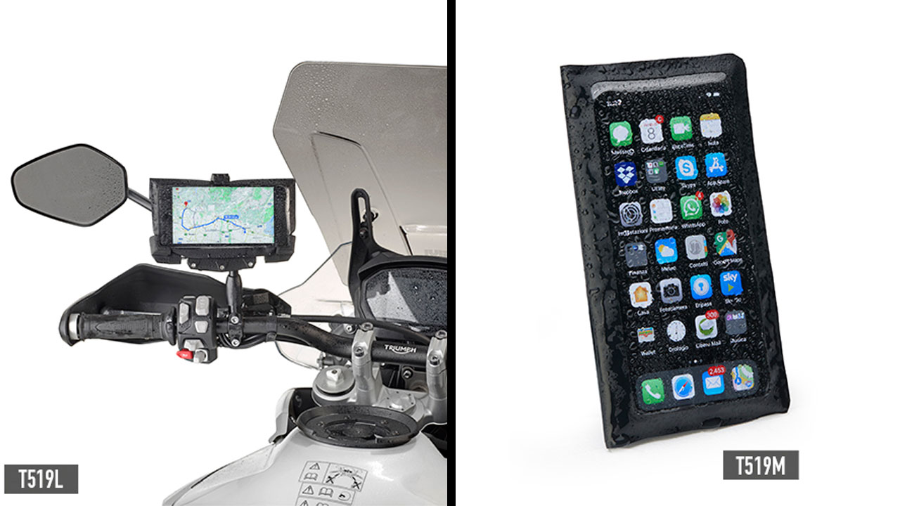 Funda GPS Givi para moto Soporte de navegador - S952B