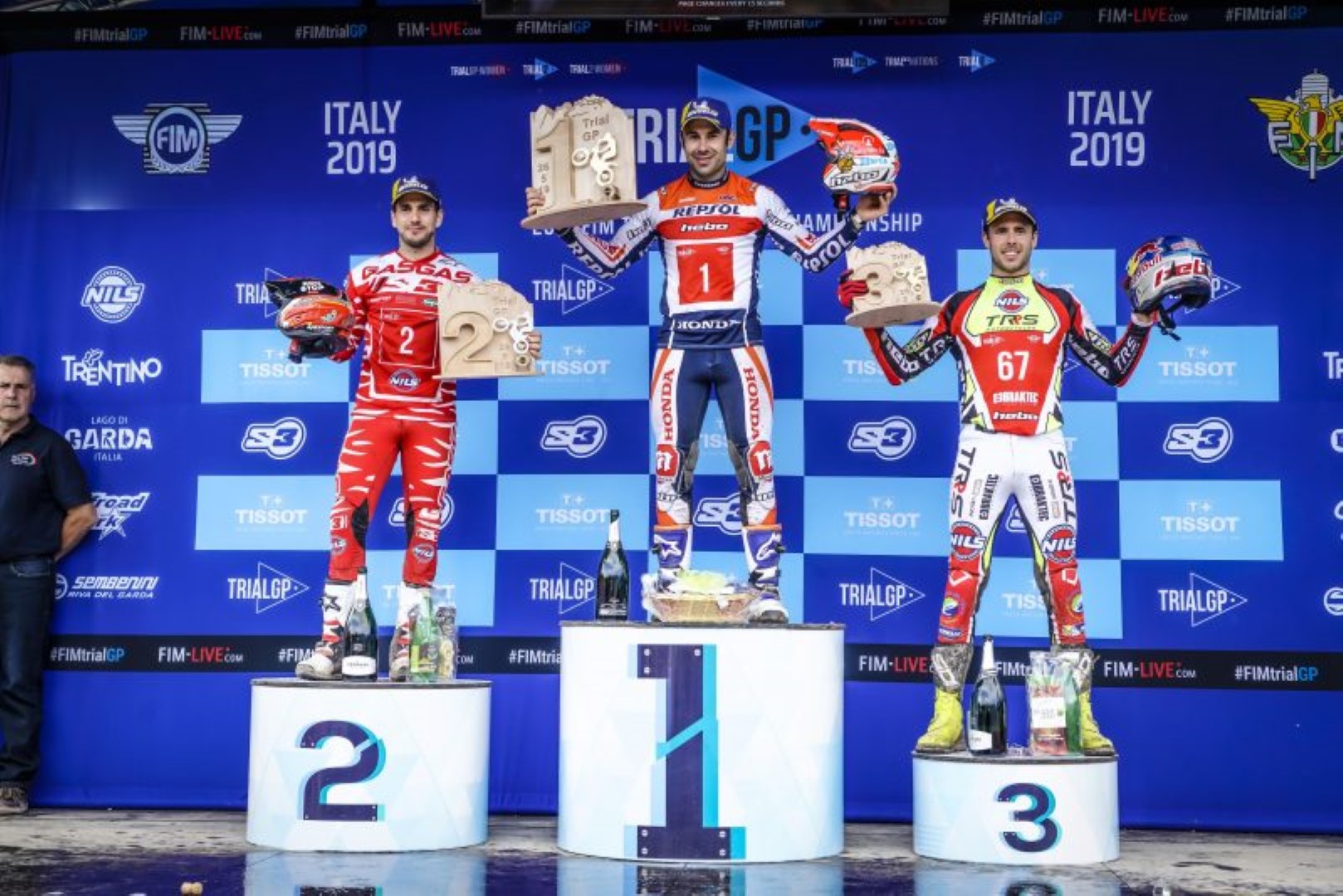 Victoria de Toni Bou en la primera cita del Mundial de TrialGP 