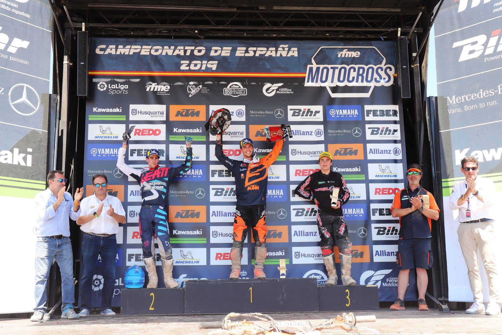 Motorland Aragón coronó a los reyes del Nacional de Motocross 2019
