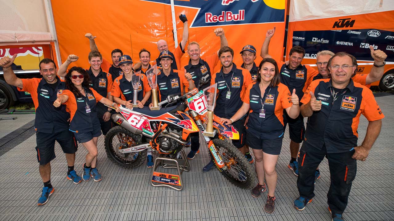 Jorge Prado, suma y sigue en el Mundial de MX2