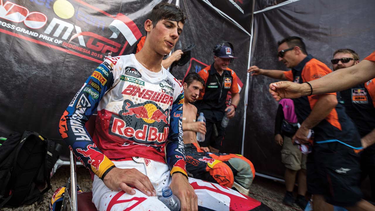 Jorge Prado, trabajada victoria en el GP de Indonesia de MX2 Jorge Prado, trabajada victoria en el GP de Indonesia de MX2