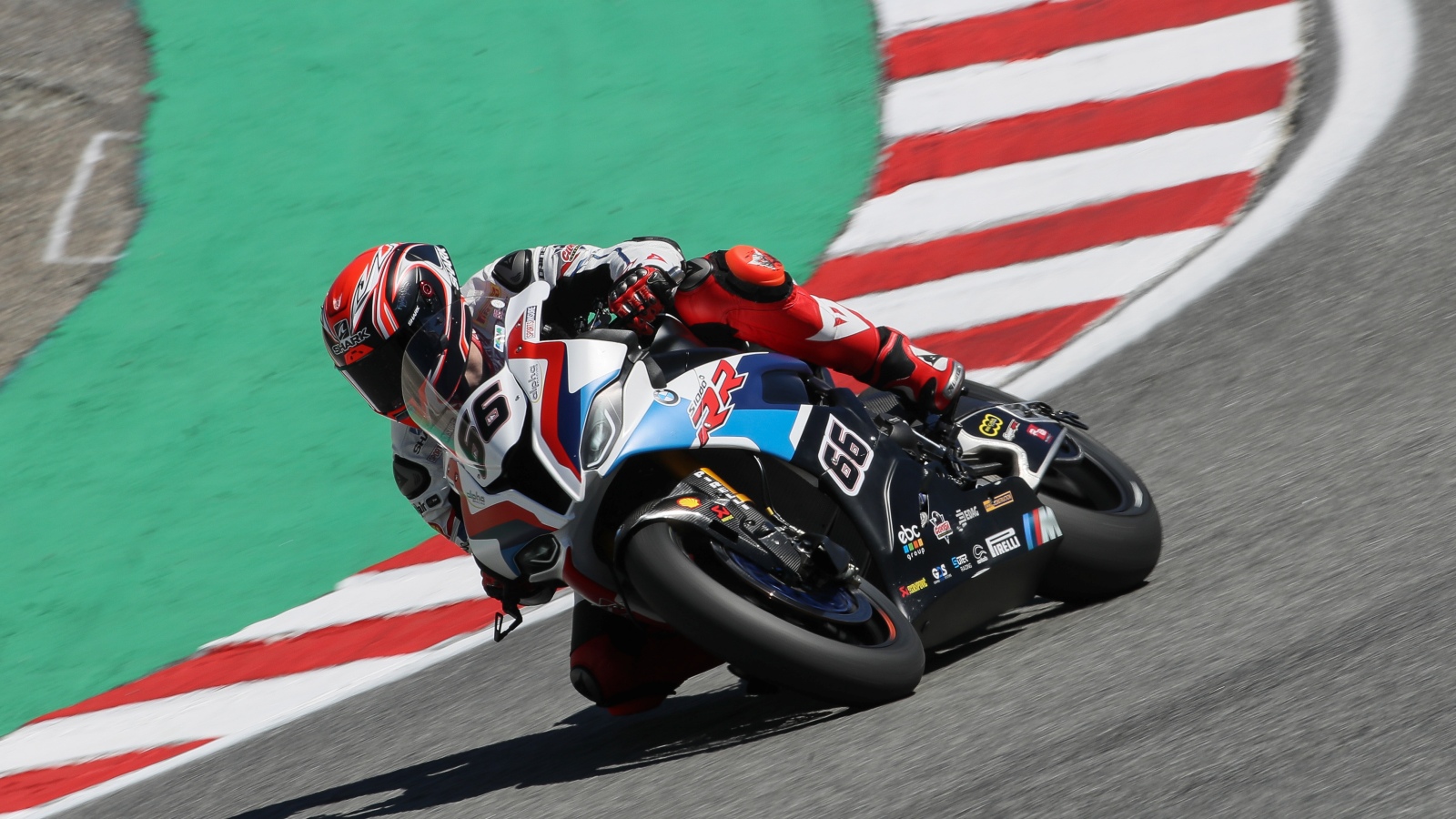 Jonathan Rea vence la carrera Superpole sin Álvaro Bautista en Laguna Seca