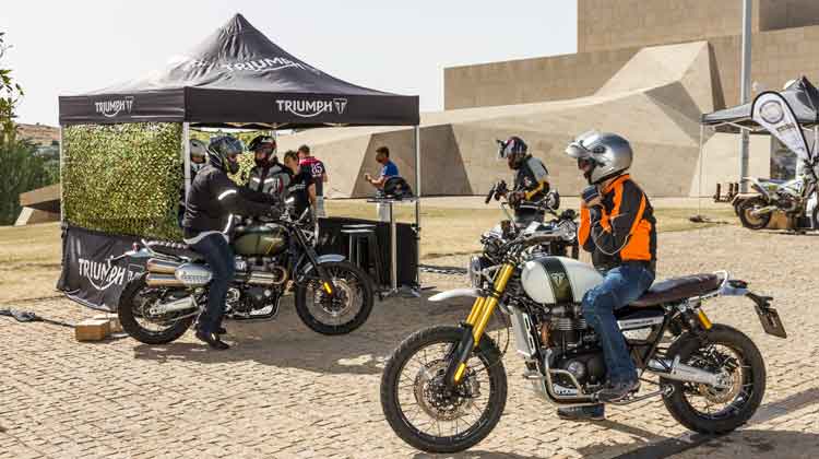 Motociclismo Rally Ávila 2019: día de rutas en moto, y calor... ¡mucho calor!