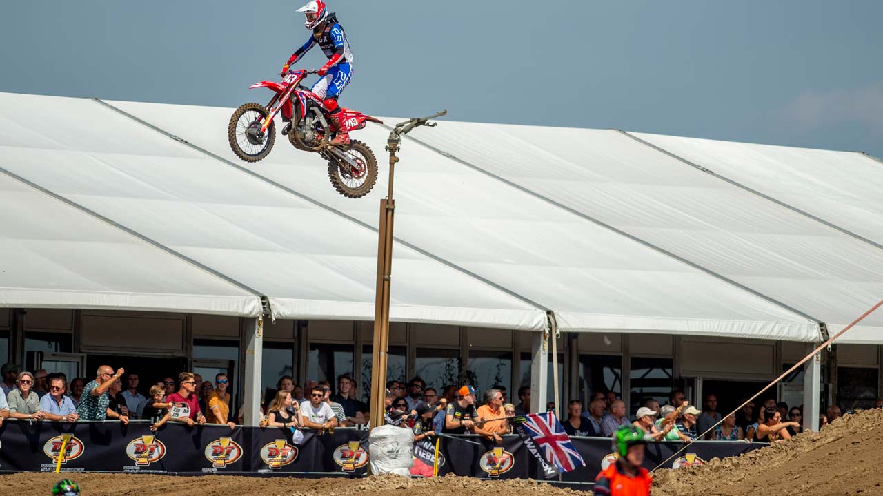 Triplete de Jorge Prado en el MXGP de Lommel