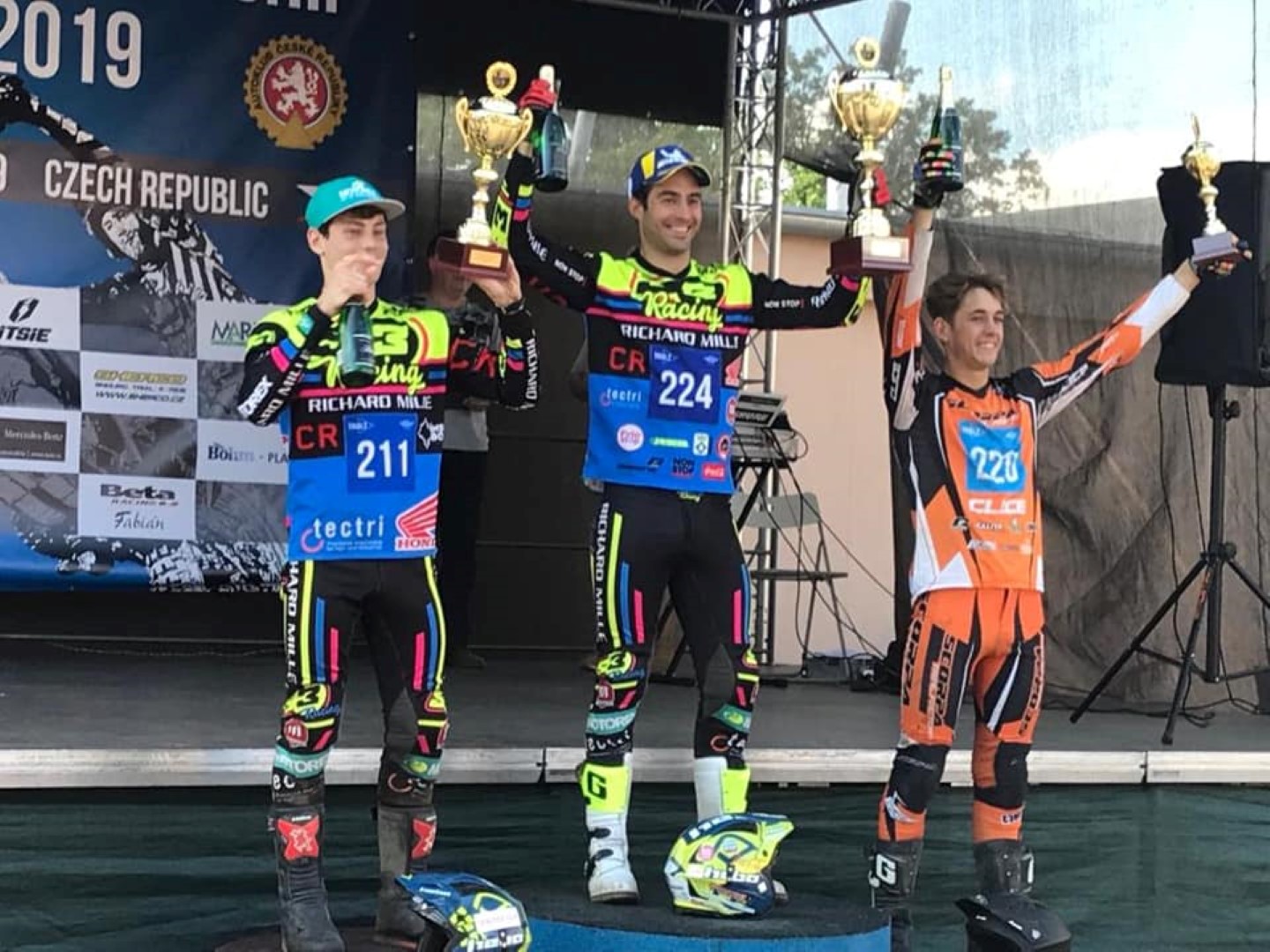 Marcelli y Martínez, campeones de Europa de Trial