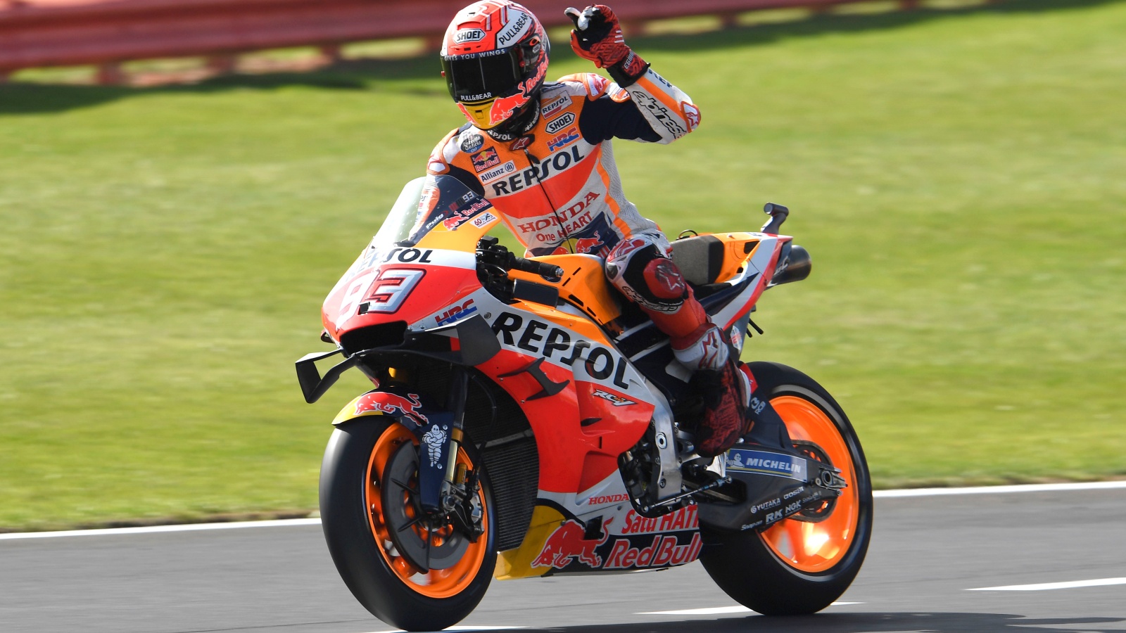 Marc Márquez: “No me apetece un cuerpo a cuerpo con nadie, y menos con Dovizioso
