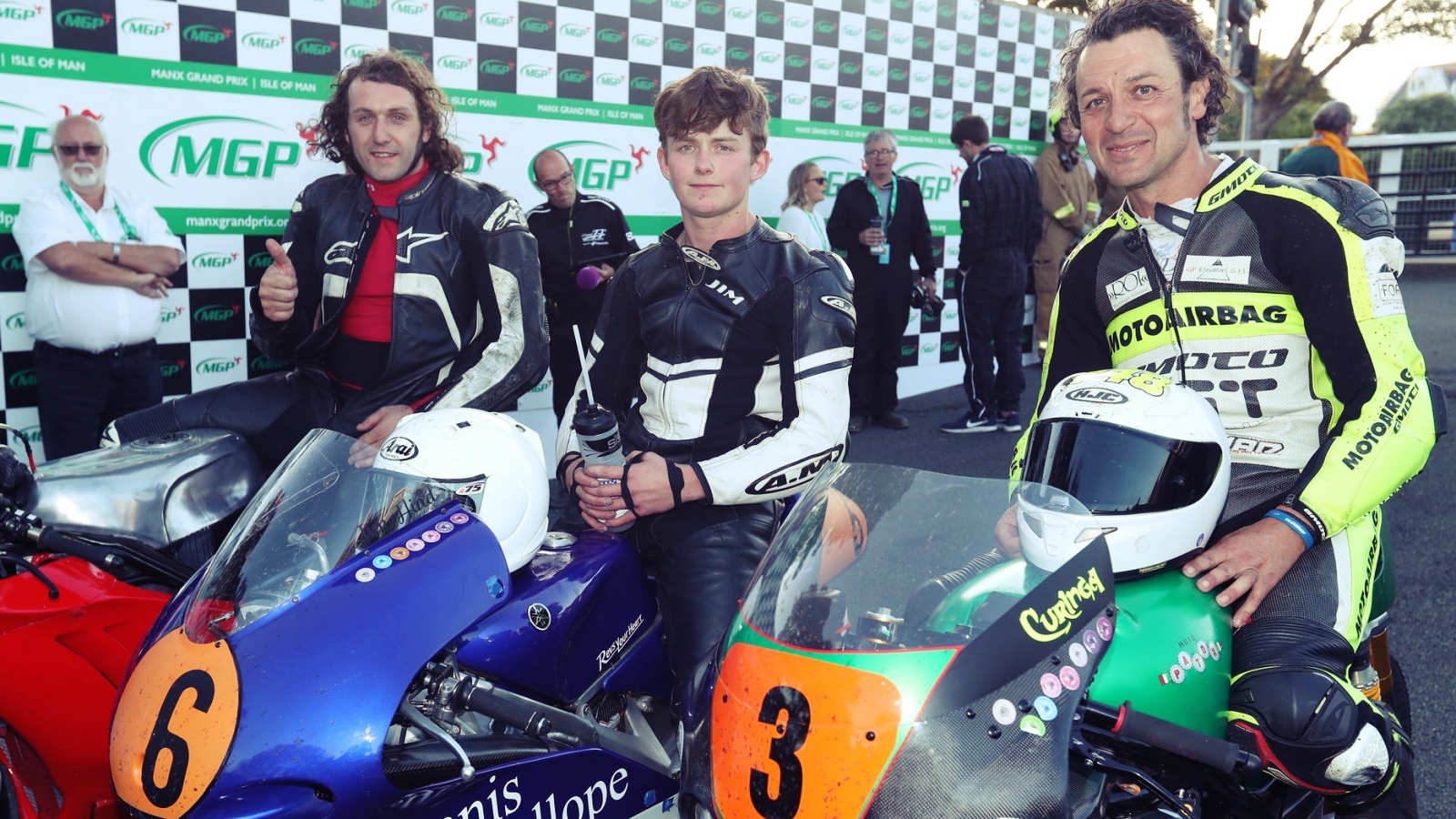 Nathan Harrison y James Hind, los grandes triunfadores del ManxGP 2019