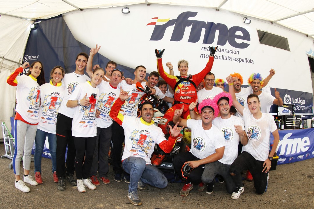 Enric Francisco, Campeón del Mundo Enduro Junior 2