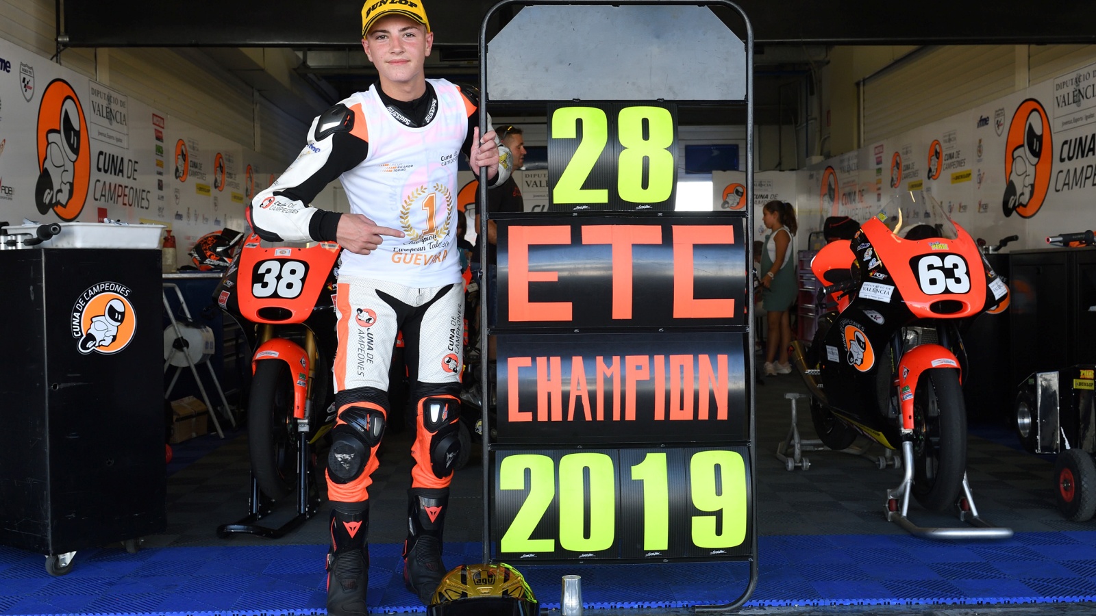 Izan Guevara se proclama campeón de la European Talent Cup 2019 a lo grande