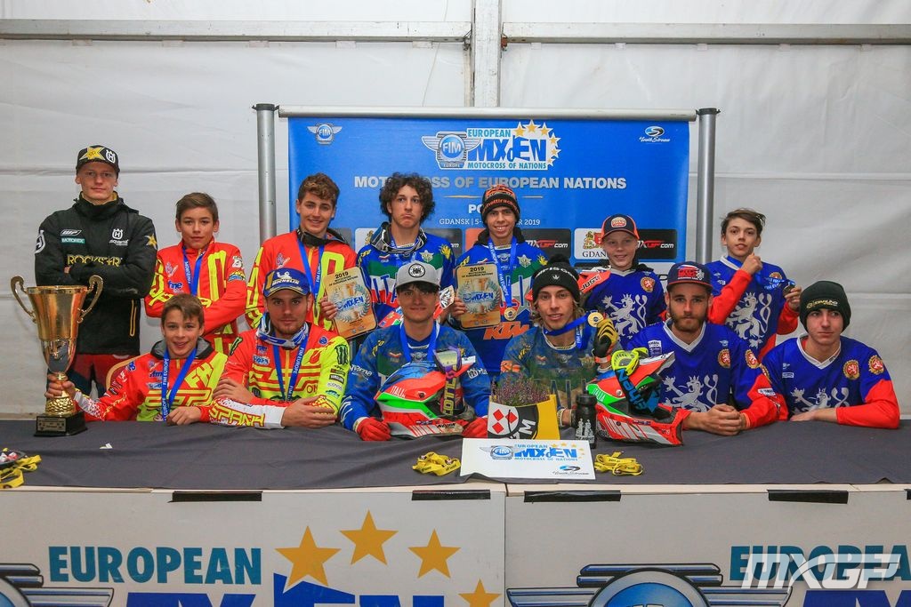 Segunda posición para España en el Europeo de las Naciones de Motocross