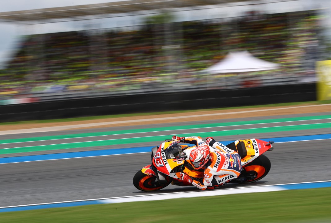 Marc Márquez en Campus Repsol