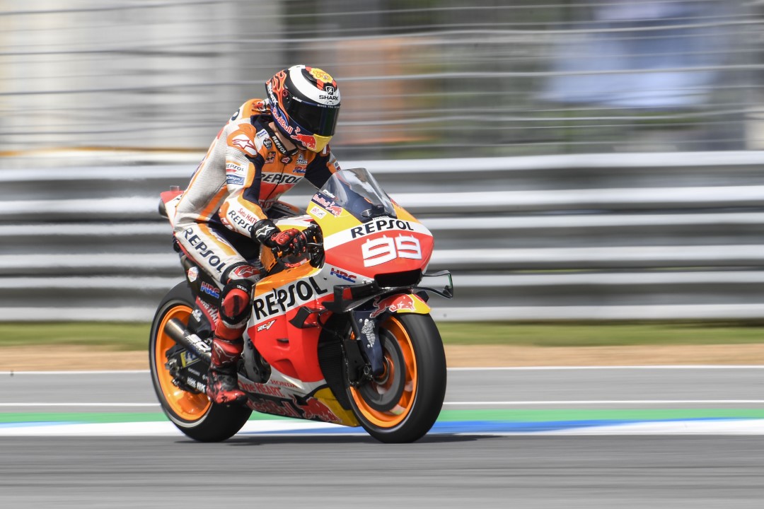 Marc Márquez en Campus Repsol