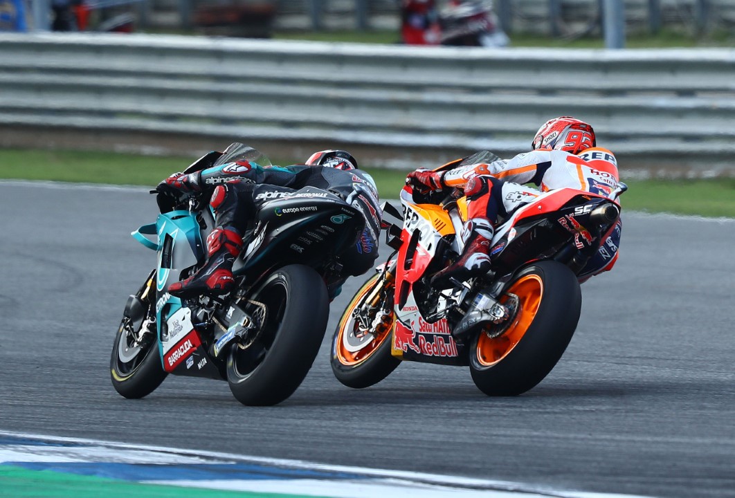 Marc Márquez en Campus Repsol