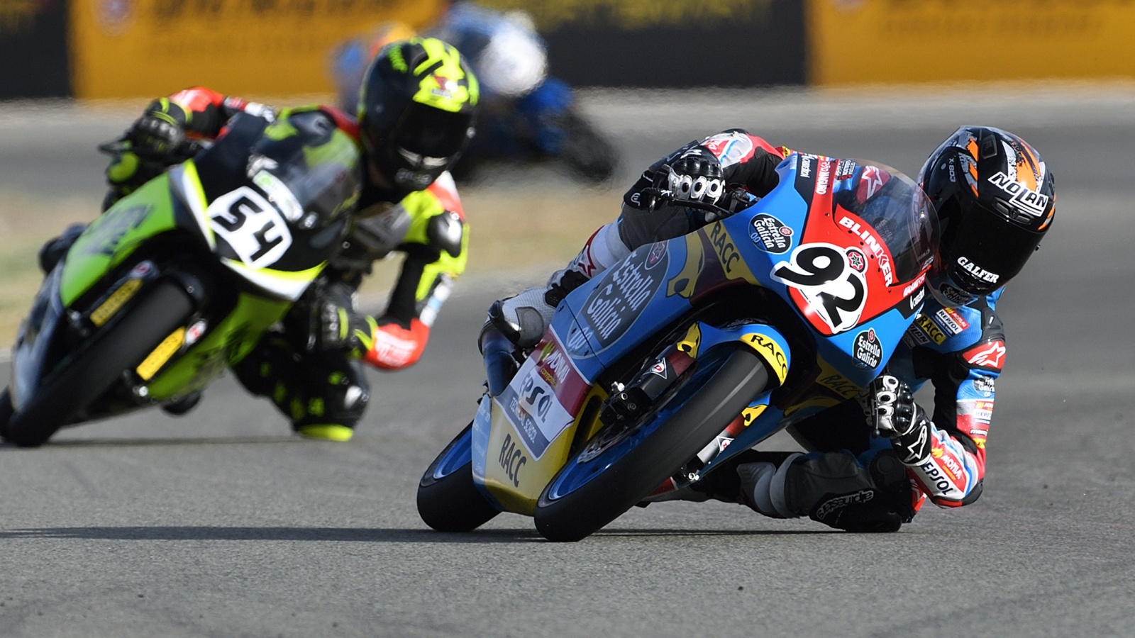José Antonio Rueda vence ante Diogo Moreira la carrera de la European Talent Cup en Albacete