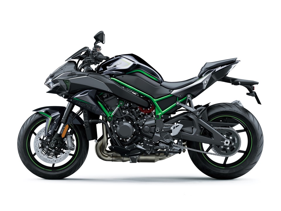 La nueva y espectacular Kawasaki Z H2, la naked más brutal