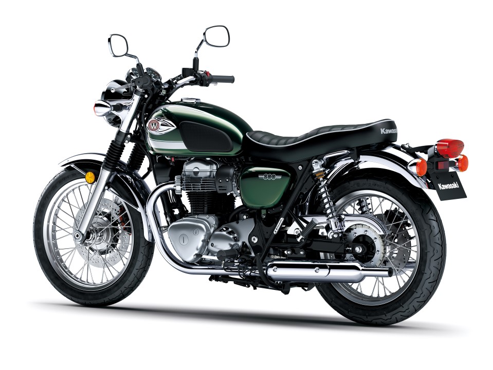 Kawasaki W800, la moto más clásica lo es todavía más.