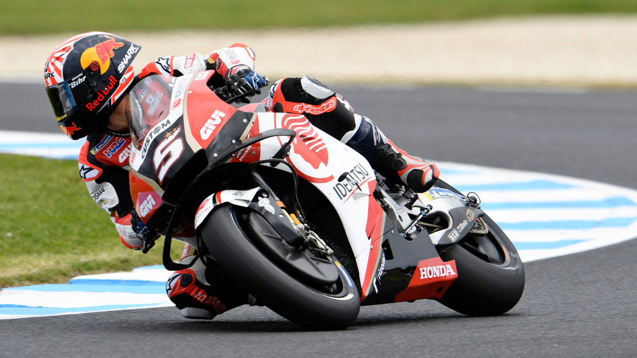 Johann Zarco, por delante de Lorenzo y de las KTM Johann Zarco, por delante de Lorenzo y de las KTM